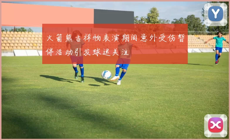 火箭熊吉祥物表演期间意外受伤暂停活动引发球迷关注